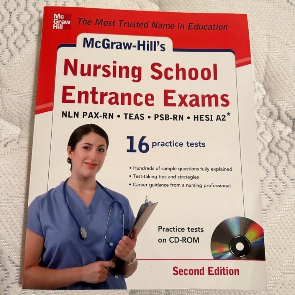 ! McGraw-Hills Nursing School Entrance Exams With CD 2/E (SET)